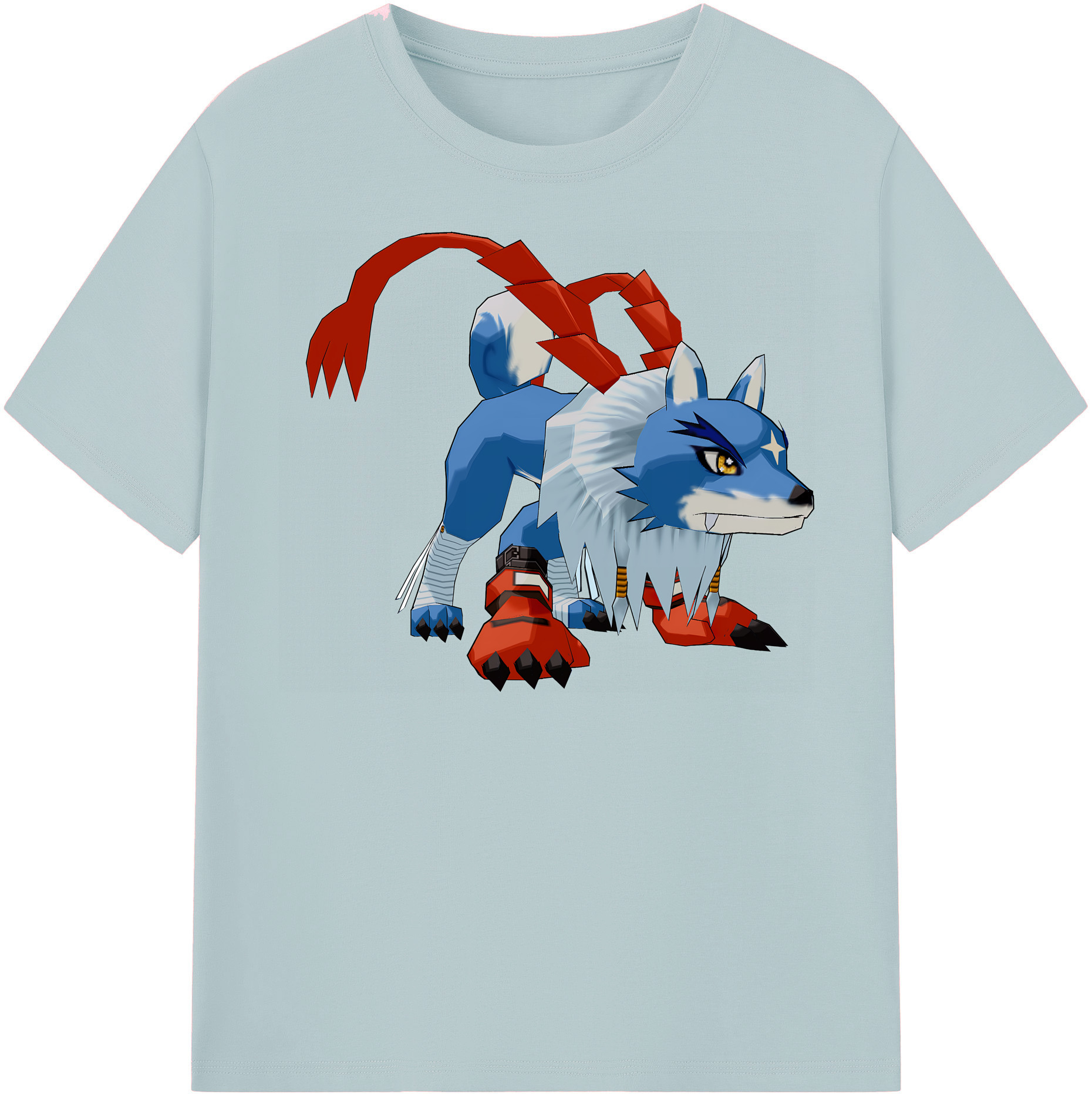 （画像用） Digimon デジタルモンスター/デジモン 綿100％半袖Tシャツ（フロントプリント）